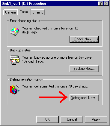 [Tools: Defrag]