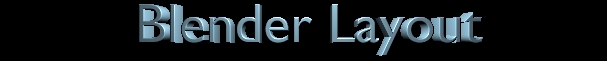 Blender Layout
