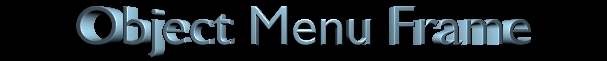 Object menu frame